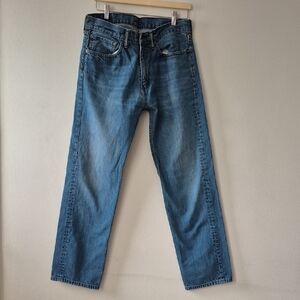 Levi's Mid Blue Straight-Leg Men's Jeans